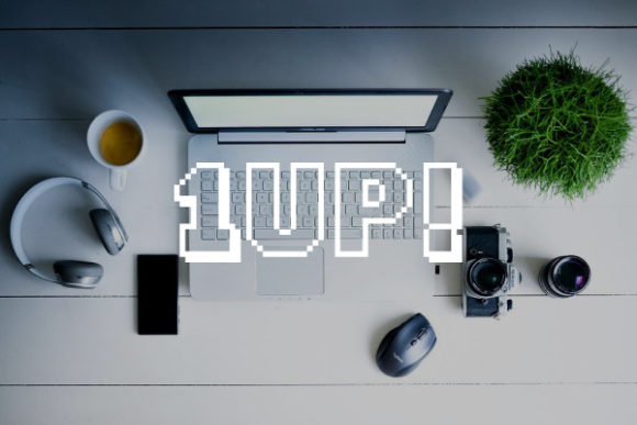 1Up: The Futuristic Display Font for Bold Branding Projects