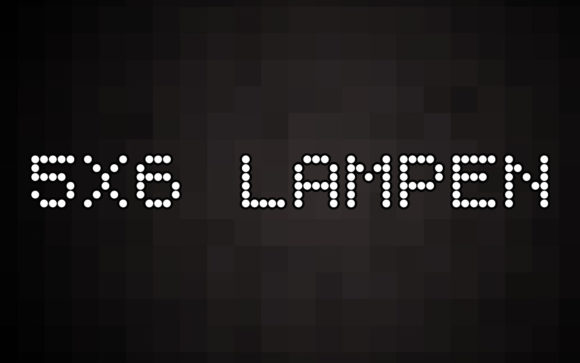 5x6 Lampen: The Dotted Display Typeface for Modern Web Design