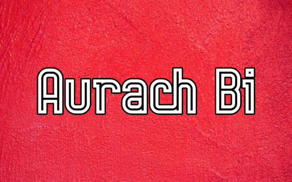 Aurach Bi: The Ultimate Retro Display Font for Your Next Project