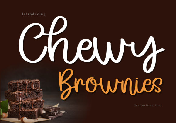 Chewy Brownies: The Perfect Script Handwritten Font for Web Design