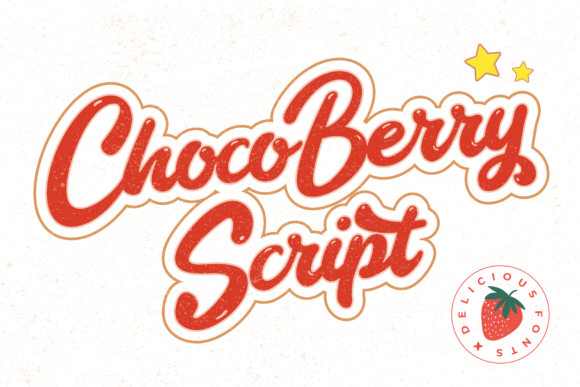 Choco Berry: A Bold Handwritten Typeface for Editorial Design