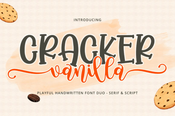 Cracker Vanilla: The Playful Script Handwritten Font for Creative Sellers
