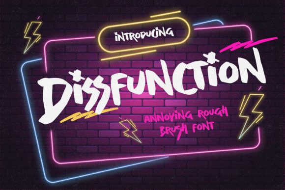 Dissfunction Font: The Perfect Typeface for Handmade Brand Identity