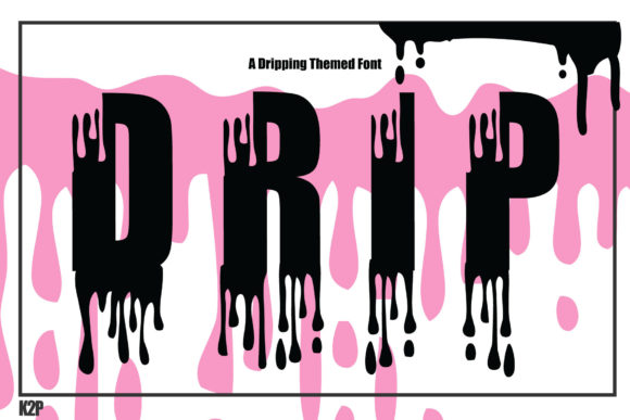 Dripx Font: A Bold Display Typeface for Modern Web Design