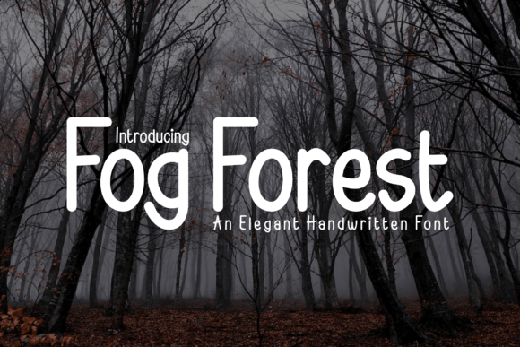 Fog Forest Font: A Handwritten Typeface for Modern Web Design
