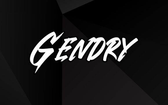 Gendry: A Creative Display Font for Bold Branding Projects