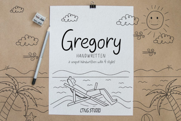 Gregory Handwritten: The Perfect Typeface for Creative Projects