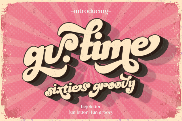 Gv. Time: The Bold Vintage Handwritten Font for Crafters