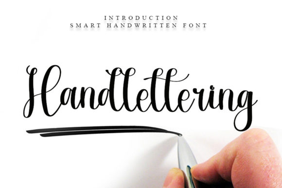 Handlettering: A Sweet Script Font for Modern Web Design