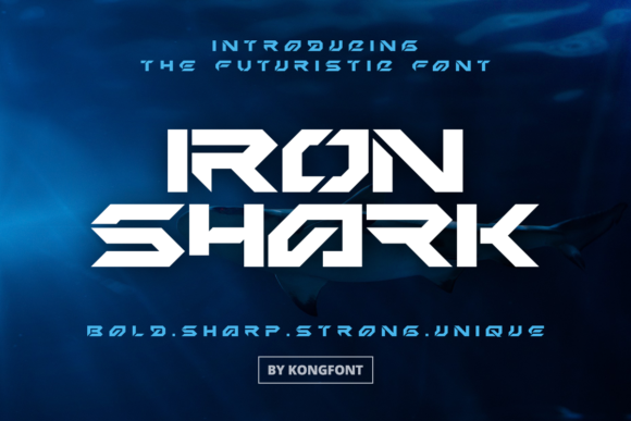Iron Shark: The Modern Display Font for Handmade Branding
