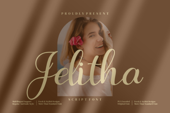 Jelitha: The Elegant Script Font for Professional Branding