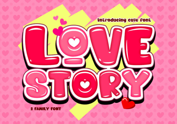 Love Story Font: The Perfect Typeface for Playful Campaigns