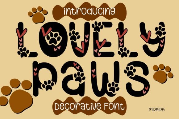 Lovely Paws Font: The Perfect Handwritten Typeface for Digital Branding