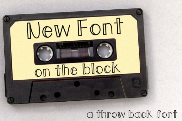 New Font on the Block: A Playful Typeface for Creative Makers