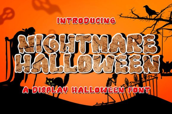 Nightmare Halloween Font: The Spooky Typeface for Creative Makers