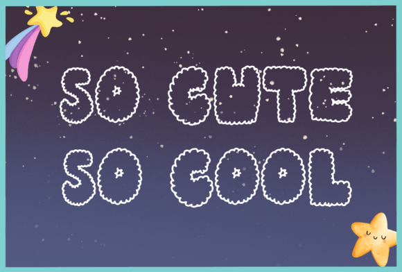 So Cute so Cool: The Perfect Display Font for Your Next Craft Project