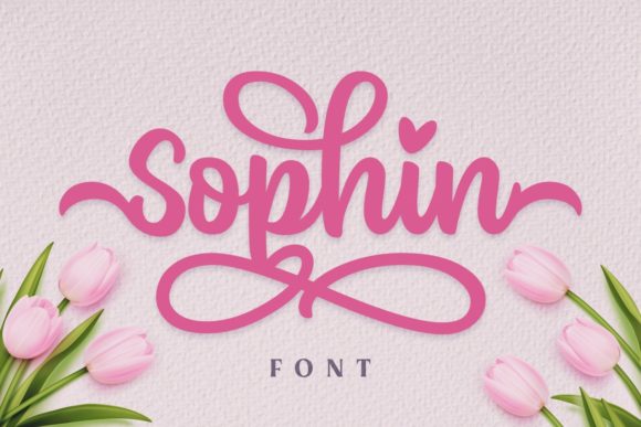Sophin: The Elegant Script Font for High-Impact Campaigns