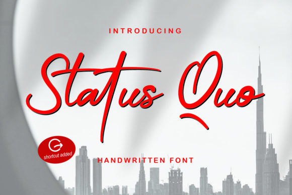 Status Quo: The Modern Handwritten Typeface for Creative Makers
