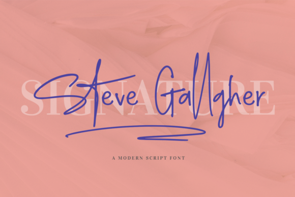 Steve Gallagher: A Playful Script for Modern Design